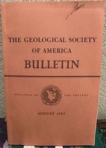 The Geological Society of America Bulletin August 1963, Vol. 74, No. 8