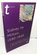 Sidney to Milton, 1580-1660