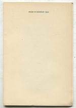Poems in Pamphlet: a New Anthology for 1952...of Poets Who Have and Have Not Been Previously Published [With] Biographical Notes