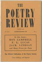 The Poetry Review-October-December 1953 (Volume Xliv, Number 4)