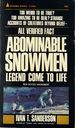 Abominable Snowmen: Legend Come to Life [Pyramid T-1902]