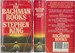 The Bachman Books Four Early Novels By Stephen King: Rage / the Long Walk / Roadwork / the Running Man