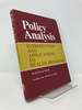 Policy Analysis: Introduction and Applications to Health Programs