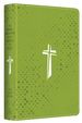 The One-Minute Bible for Kids: King James Version, Neon Green Cross