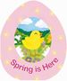 Spring is Here (an Easter Egg-Shaped Board Book)