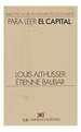 Para Leer El Capital-Althusser L (Papel)