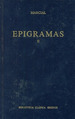 Epigramas II (Biblioteca Clasica Gredos 237) (Cartone)-Ma