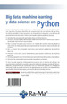 Big Data, Machine Learning Y Data Science En Python, De Jos Manuel Ortega Candel. Editorial Alfaomega-Ra-Ma, Tapa Blanda, EdiciN 1 En EspaOl, 2023