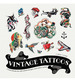 Vintage Tattoos-C Clerk-Carlston Books Tapa Dura