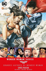 Grandes Autores Wonder Woman Sacrificio-Rucka-Ecc