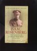 Isaac Rosenberg, the Making of a Great War Poet, a New Life