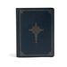 Csb Ancient Faith Study Bible, Navy Leathertouch, Indexed, Black Letter, Church Fathers, Study Notes and Commentary, Articles, Profiles, Easy-to-Read Bible Serif Type