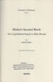 Hitler's Second Book: The Unpublished Sequel to Mein Kampf