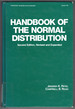 Handbook of the Normal Distribution, Second Edition (Statistics: a Series of Textbooks and Monographs)