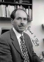 B&W Photo Autographed By Gerard 'T Hooft