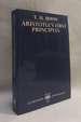 Aristotle's First Principles (Clarendon Paperbacks)