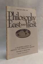 Philosophy East and West, Volume 18, Number 1-2 (January-April, 1968)