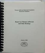 Report on Thomas Jefferson and Sally Hemings