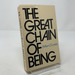 The Great Chain of Being: a Study of the History of an Idea