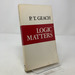 Logic Matters
