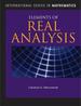 Elements of Real Analysis, First