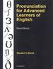 Pronunciation for Advanced Learners of English Sb