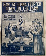 How 'Ya Gonna Keep 'Em Down on the Farm (After They'Ve Seen Paree? )