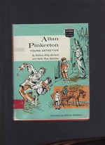 Allan Pinkerton Young Detective (Childhood of Famous Americans Series) 1962 Hardback W Dust Jacket