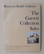 The Garrett Collection Sales for the Johns Hopkins University, Sale One. Public Auction: November 28-29, 1979