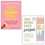 How to Clean Your House [Hardcover], the Home Edit Workbook 2 Books Collection Set