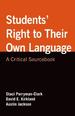 Students' Right to Their Own Language, First Edition