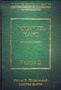 Immanuel Kant, Vols. I and II - Kuehn, Manfred (Editor), and Klemme, Heiner (Editor)