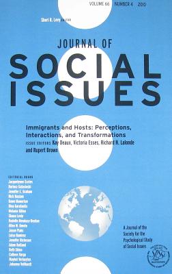 Immigrants and Hosts: Perceptions, Interactions, and Transformations - Deaux, Kay (Editor), and Esses, Victoria M. (Editor), and Lalonde, Richard N. (Editor)