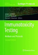 Immunotoxicity Testing: Methods and Protocols