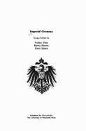 Imperial Germany: Essays