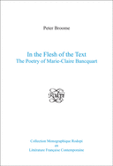 In the Flesh of the Text: The Poetry of Marie-Claire Bancquart