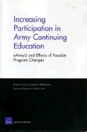 Increasing Participation in Army Continuning Education: Earmyu and Effects of Possible Program Changes