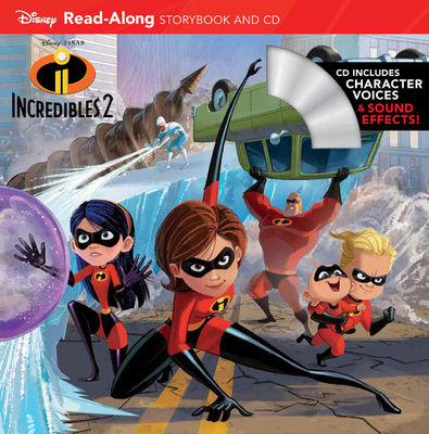 Incredibles 2 Read-Along Storybook and CD - Disney Books