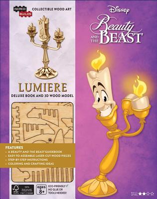 Incredibuilds: Disney's Beauty and the Beast: Lumiere Deluxe Book and Model Set - Zahed, Ramin
