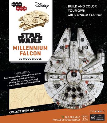 Incredibuilds: Star Wars: Millennium Falcon 3D Wood Model - Kogge, Michael