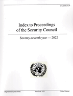 Index to proceedings of the Security Council: seventy-seventh year, 2022