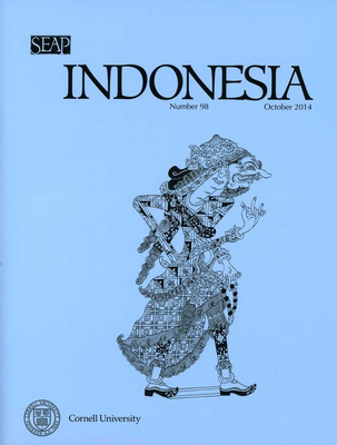 Indonesia Journal: October 2014 - Barker, Joshua (Editor), and Tagliacozzo, Eric (Editor)