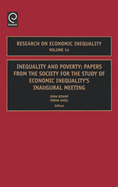 Inequality and Poverty: Papers from the Society for the Study of Economic Inequality 's Inaugural Meeting