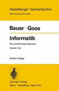 Informatik: Eine Einfuhrende Ubersicht Zweiter Teil