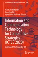 Information and Communication Technology for Competitive Strategies (Ictcs 2020): Intelligent Strategies for Ict