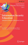 Information Security Education. Education in Proactive Information Security: 12th Ifip Wg 11.8 World Conference, Wise 12, Lisbon, Portugal, June 25-27, 2019, Proceedings