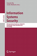 Information Systems Security: 6th International Conference, ICISS 2010, Gandhinagar, India, December 17-19, 2010