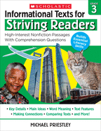 Informational Texts for Striving Readers: Grade 3: High-Interest Nonfiction Passages with Comprehension Questions