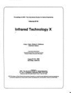 Infrared Technology X: August 23-24, 1984, San Diego, California