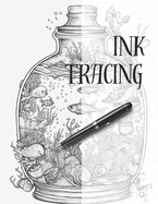 Ink Tracing: Follow the Lines to Reveal Enchanting Jars full of Undersea Adventures.